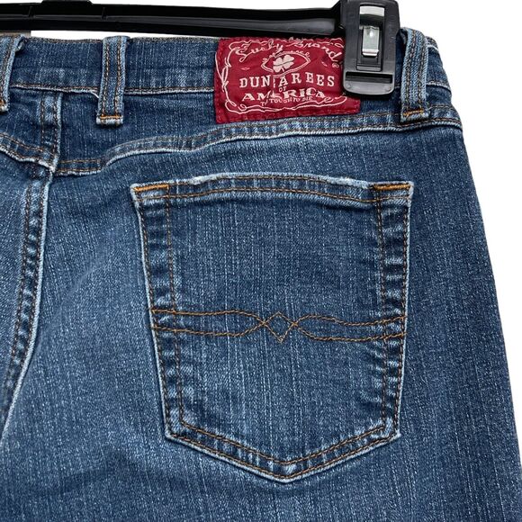 Lucky SZ 10/30 Flare Jeans Mid-Rise Zip-Fly Stretch Medium Wash Blue Womens - Picture 6 of 10